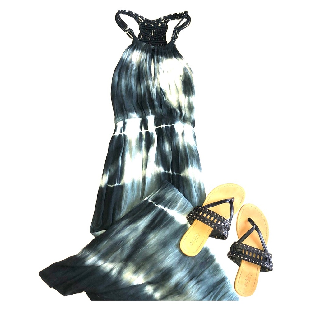 Boho Halter-Top Maxi Dress, Never Worn!